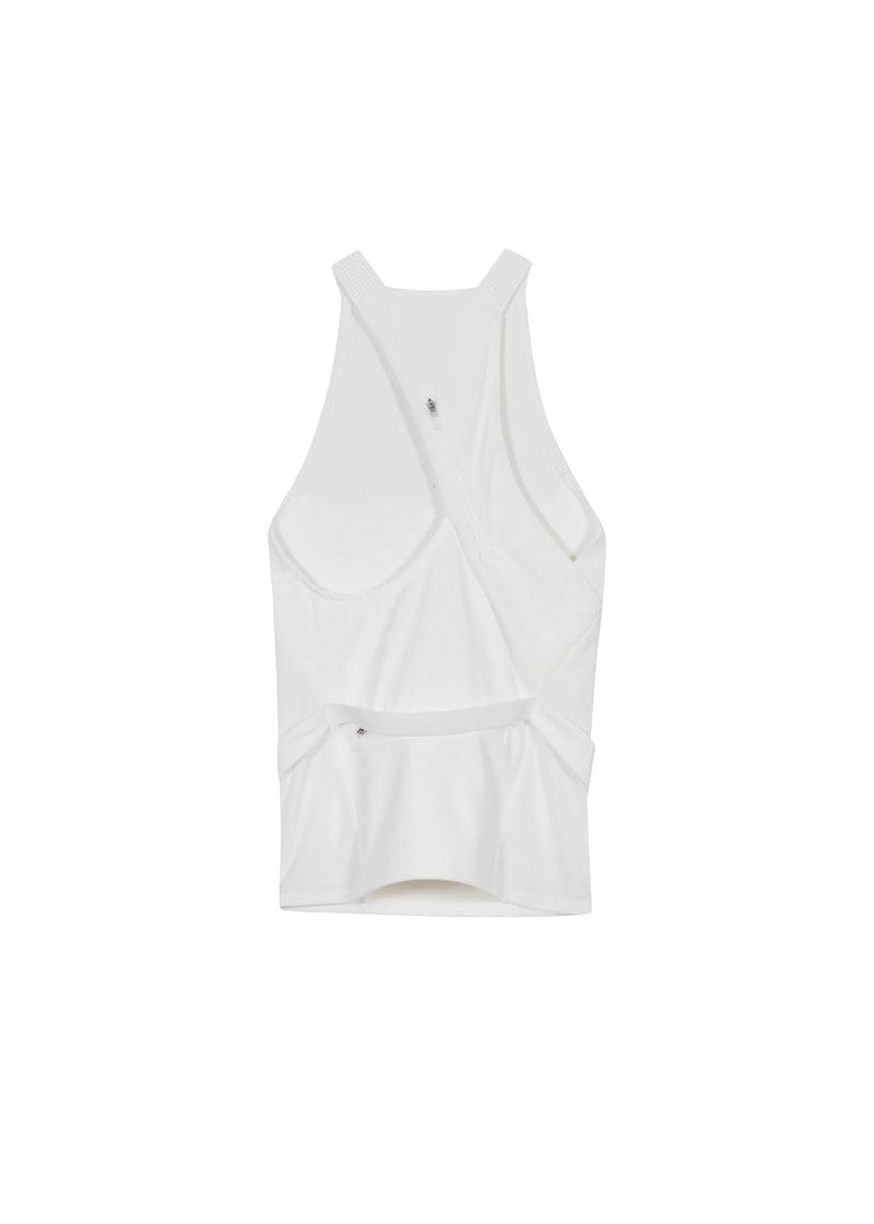 SLEEVELESS TRACK TOP