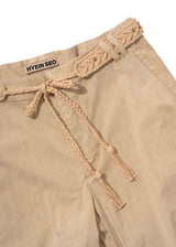 Trousers w/ Knitted Belt