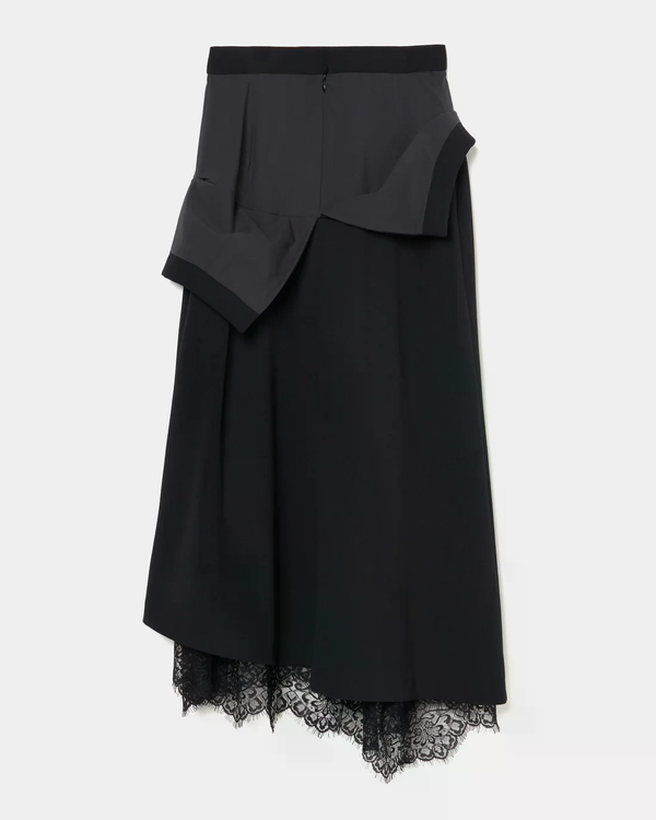 Turn Up Lace Skirt