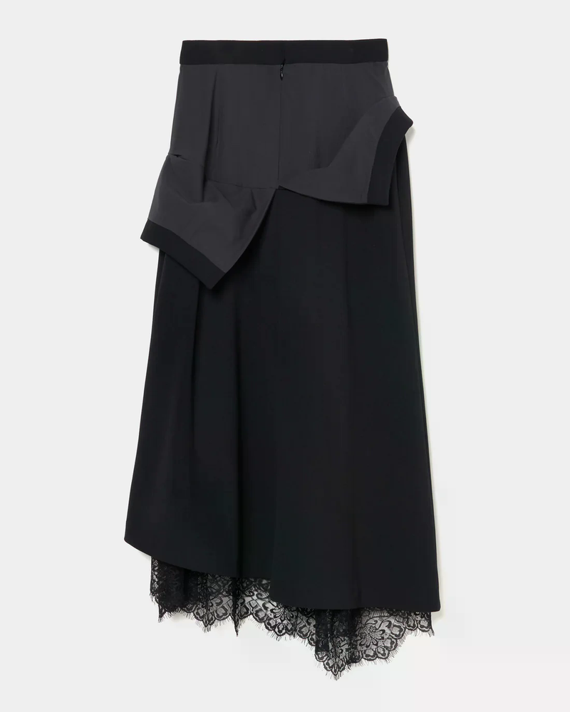Turn Up Lace Skirt