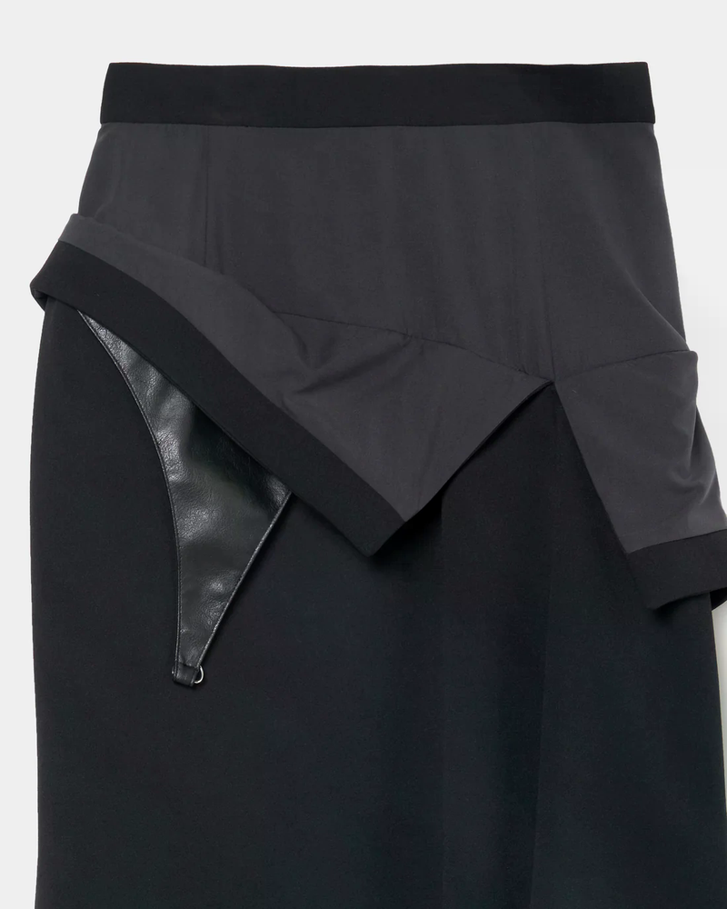 Turn Up Lace Skirt