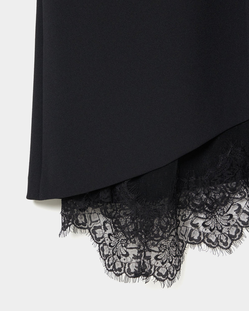 Turn Up Lace Skirt