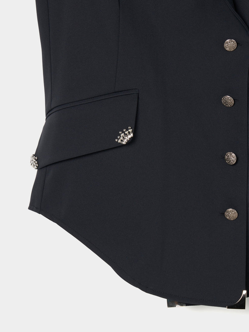 Silver Detailed Jacket
