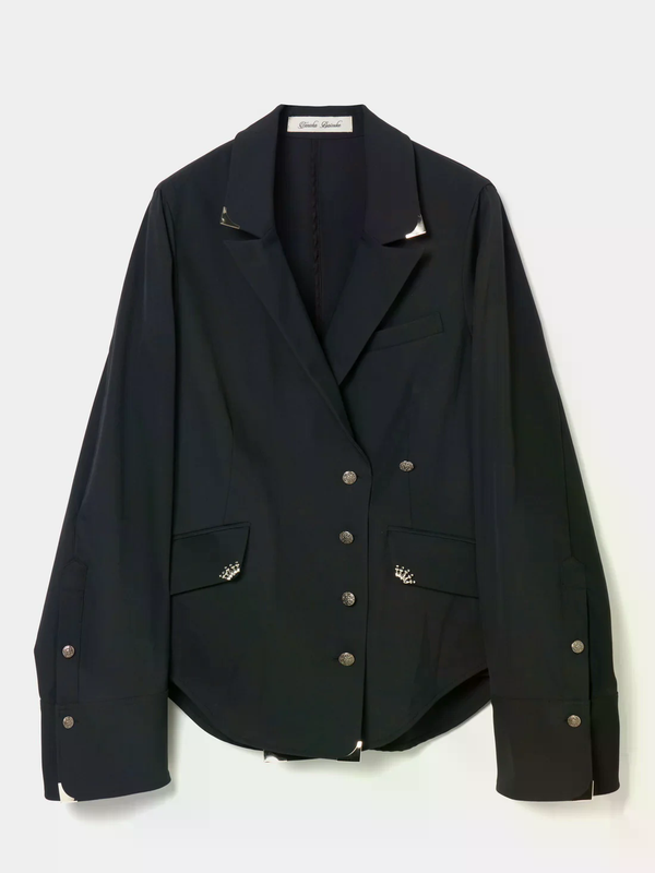 Silver Detailed Jacket