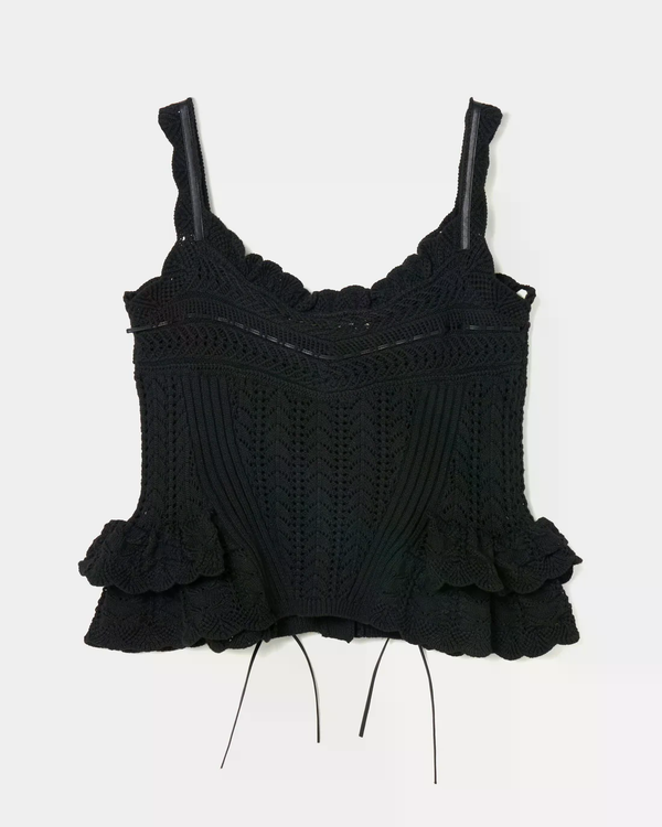 Ribbon Knit Camisole