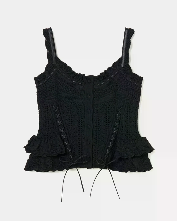 Ribbon Knit Camisole