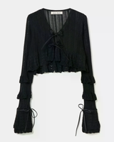 Ribbon Knit Cardigan