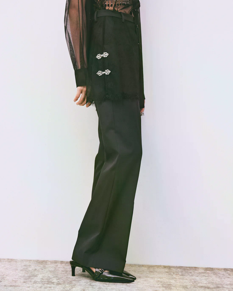 Flower Skirt Pants