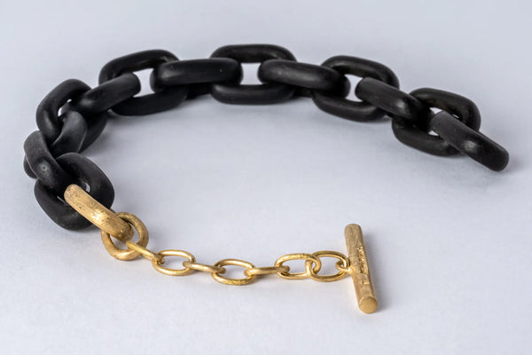 Toggle Chain Bracelet (Extra Small Links, KU+AG)