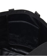 BLACK LARGE TOTE BAG