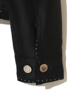 Satin Wool Trucker Jacket