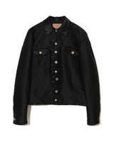Satin Wool Trucker Jacket