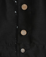 Satin Wool Trucker Jacket