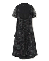 Mixed Fabrics Dress