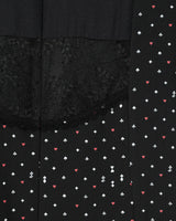 Mixed Fabrics Dress