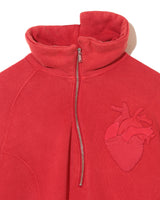 Zip-Up Turtleneck Sweat