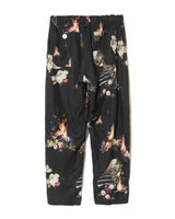 Linen Collage Trousers