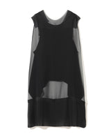 SLEEVELESS TRANSPARENT LAYER TOP