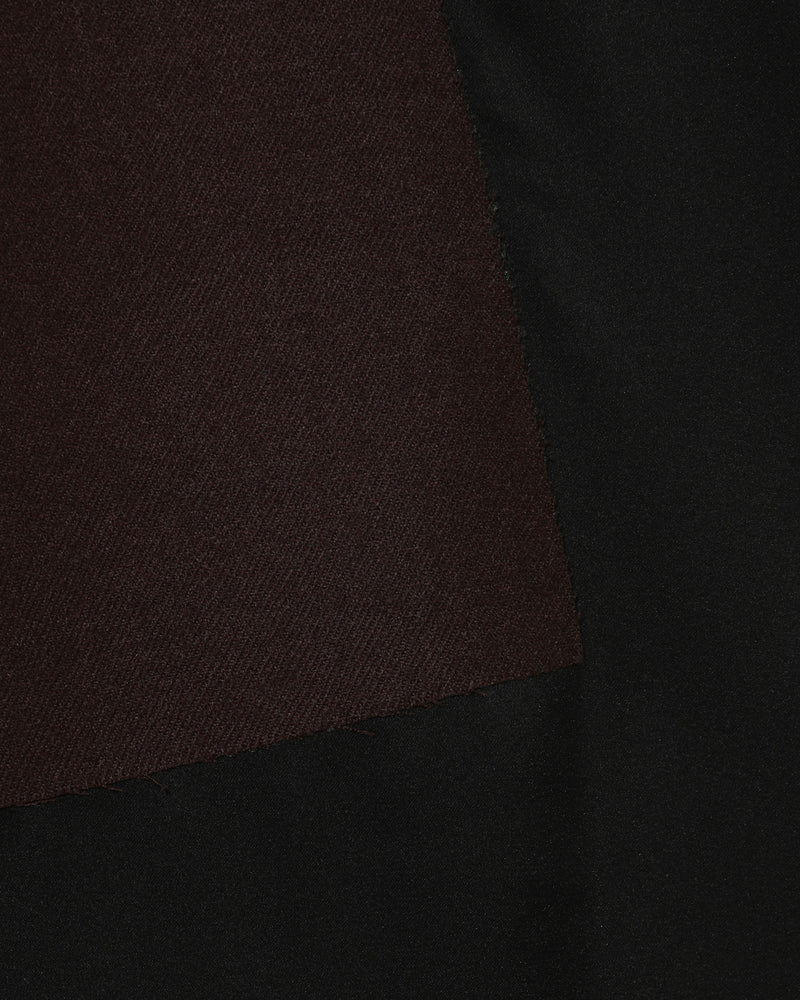 DARK BROWN PANELLED PANTS