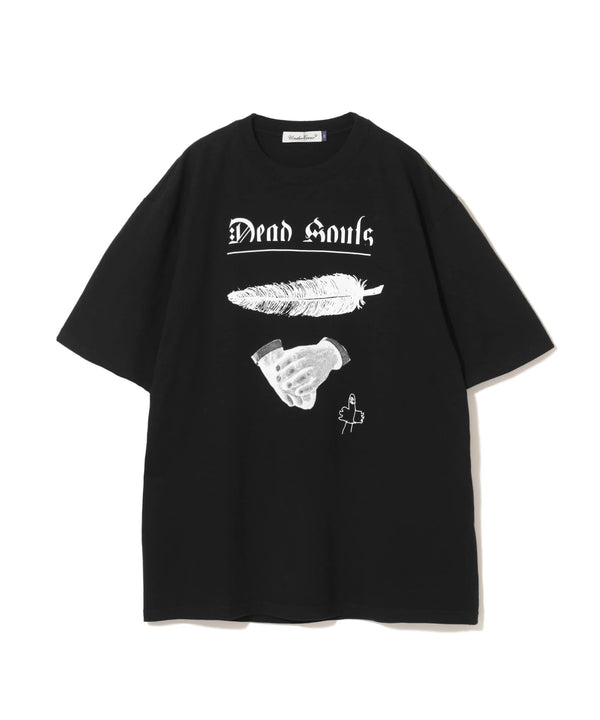 'DEAD SOULS' BLACK GRAPHIC T-SHIRT