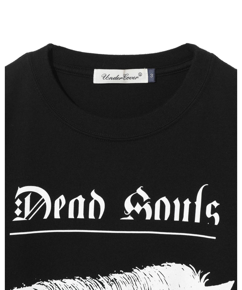 'DEAD SOULS' BLACK GRAPHIC T-SHIRT