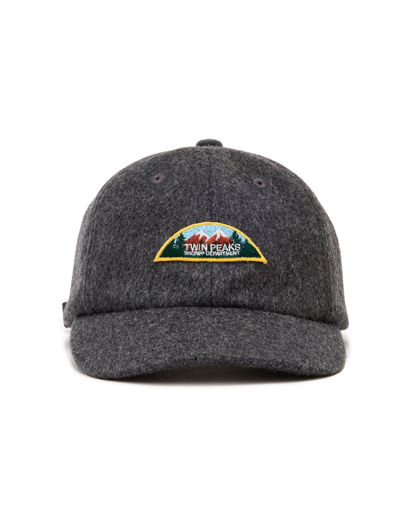 TWIN PEAKS GREY WOOL CAP