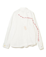 Asymmetric Beaded Shirt