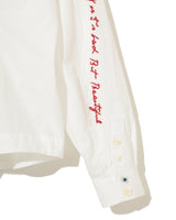 Asymmetric Beaded Shirt