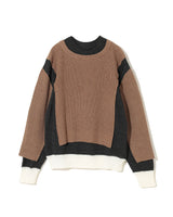 BROWN LAYERED SWEATER