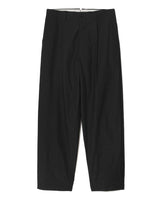 Mixed Fabric Trousers