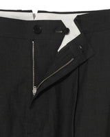 Mixed Fabric Trousers