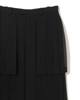 Pleated Organza Trousers
