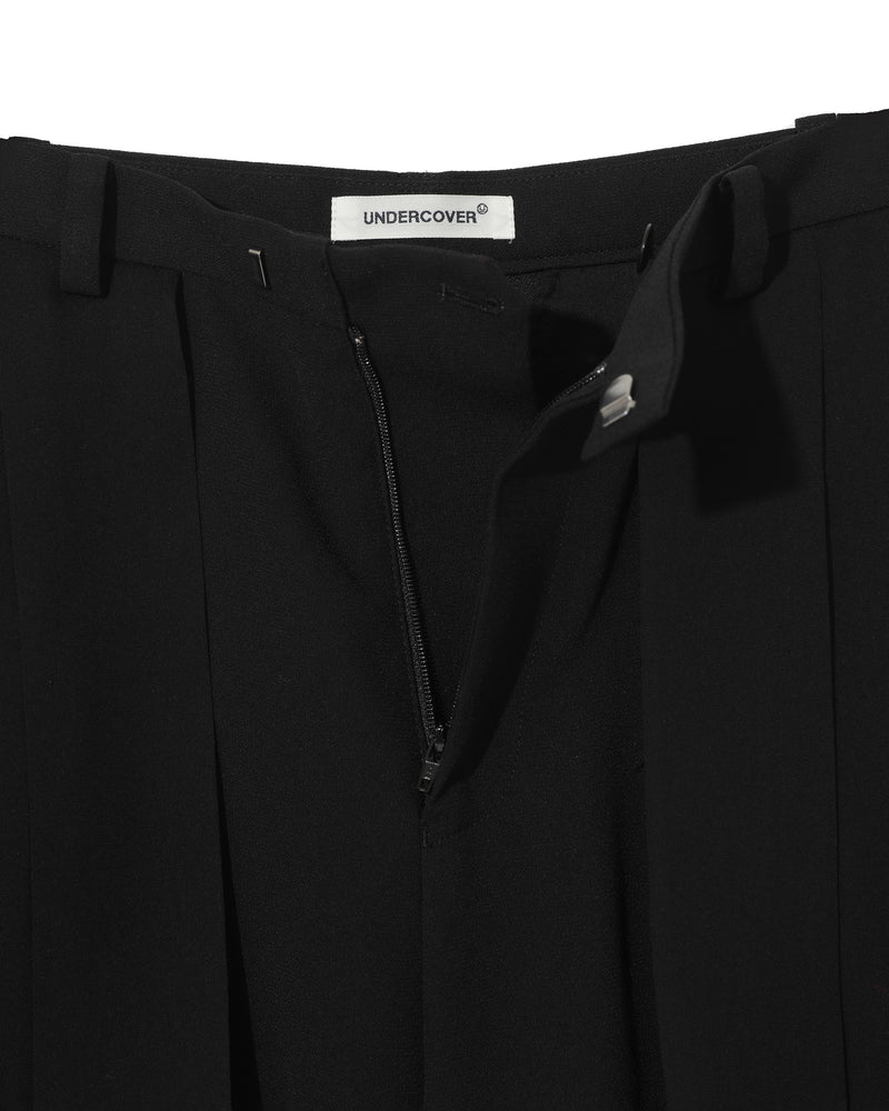 Pleated Organza Trousers