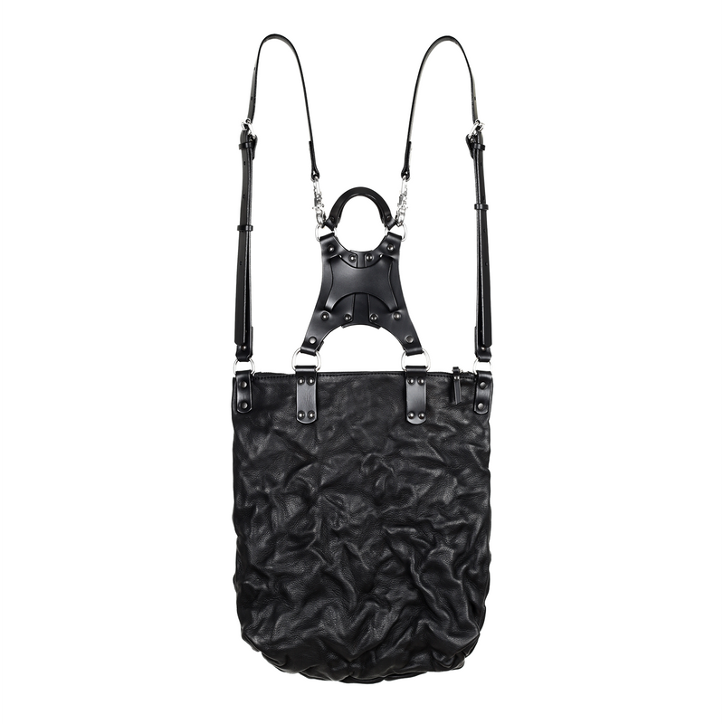 UTO BLACK HARNESS BACKPACK / SHOULDER BAG