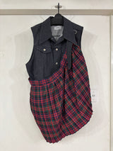 Sleevless denim Jacket