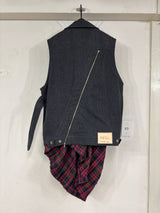 Sleevless denim Jacket