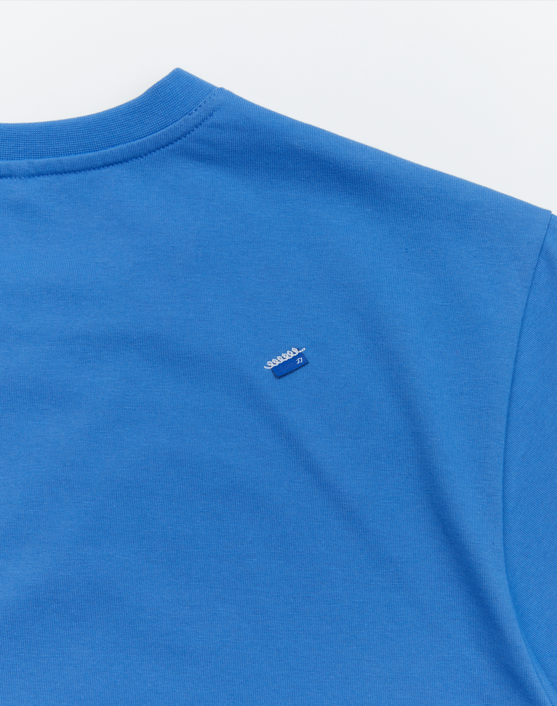 BLUE DANCY LOGO T-SHIRT