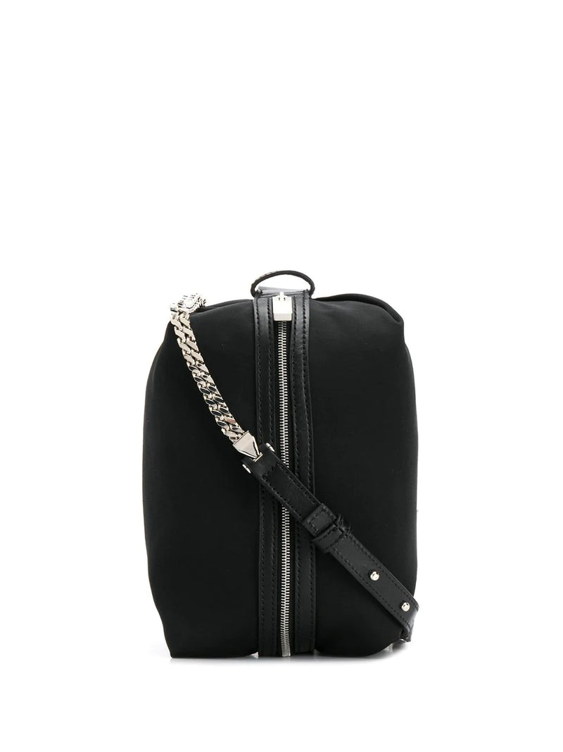 Chain Strap Zipped Tote Bag
