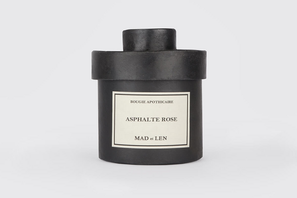 BOUGIE APOTHECAIRE CANDLE ASPHALTE ROSE