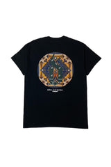 BLACK BANDANA PATCH WORK TEE