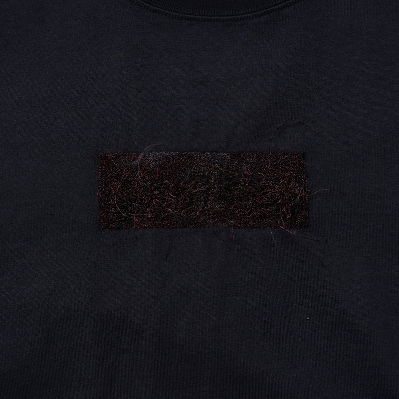 BLACK RUST EMBROIDERY T-SHIRT