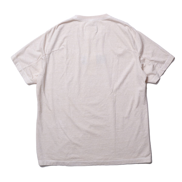 IVORY RUST EMBROIDERY T-SHIRT