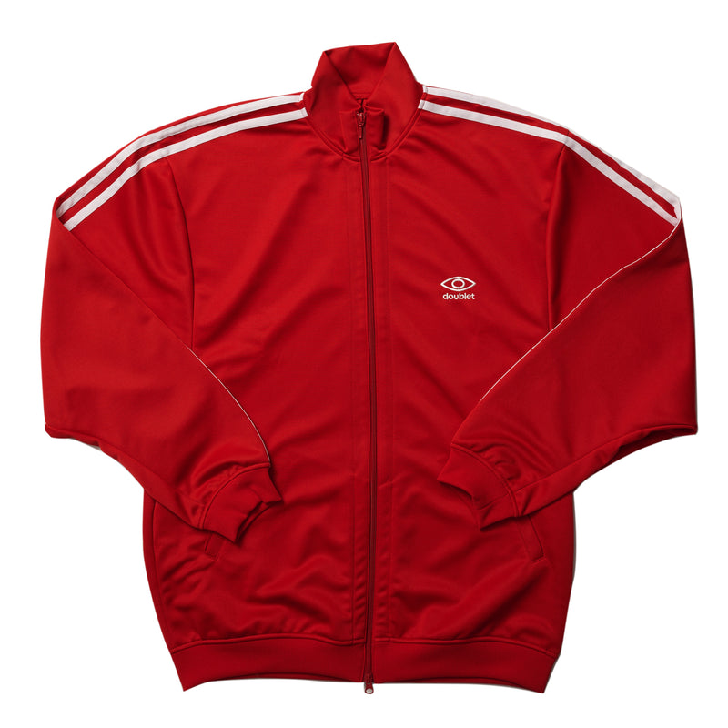 RED INVISIBLE TRACK JACKET