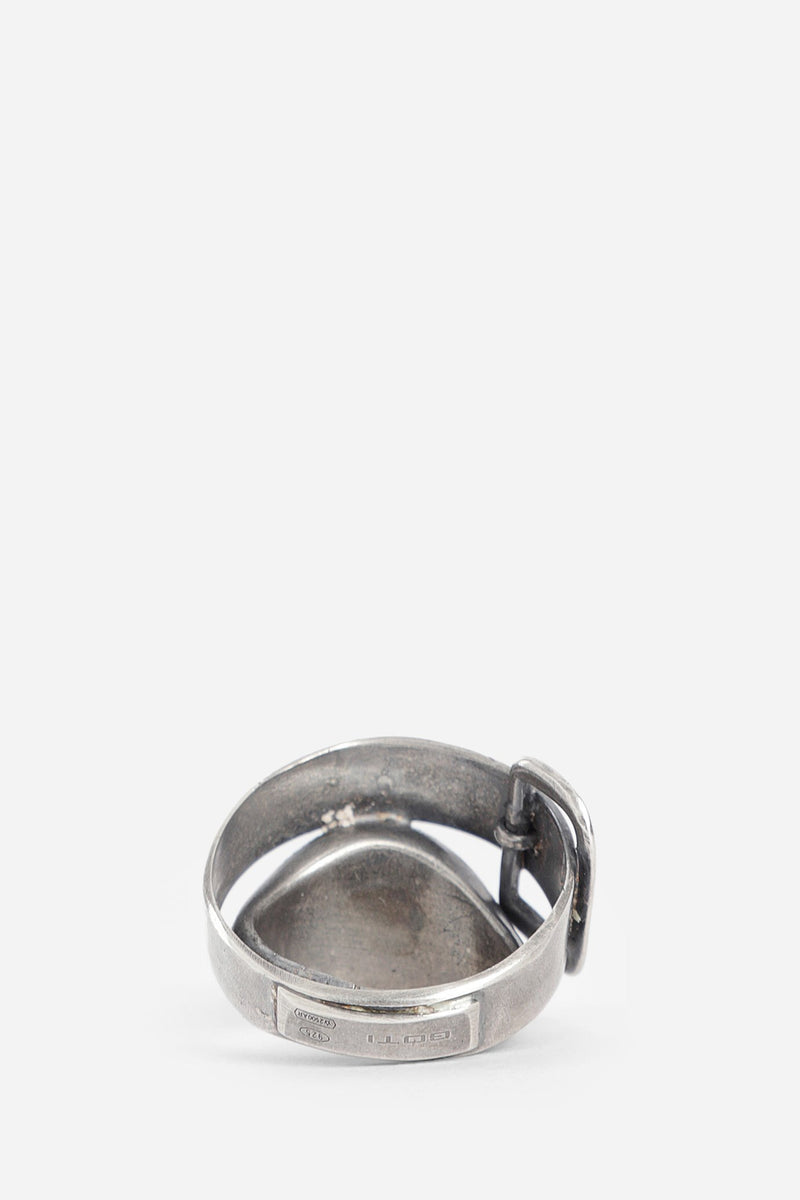 SILVER DOUBLE RING