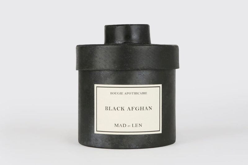 BOUGIE APOTHECAIRE CANDLE BLACK AFGAN