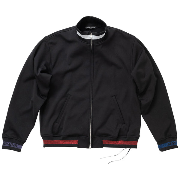 COLOR RIB JERSEY TRACK JACKET