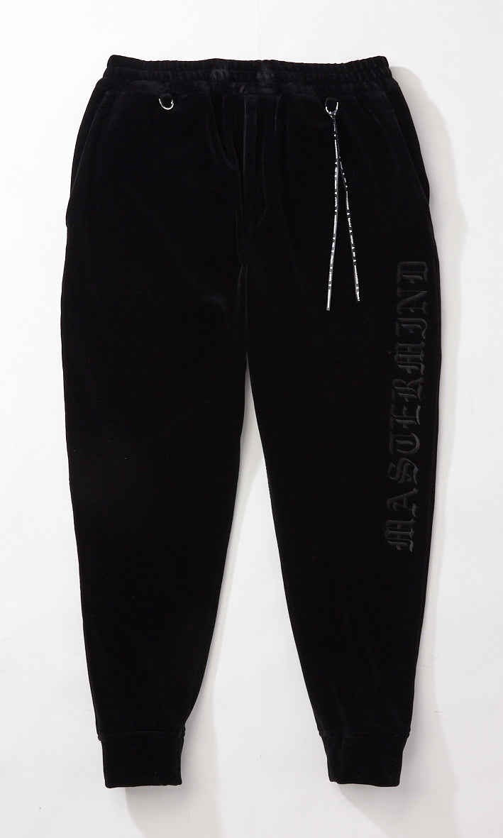 VELVET TRACKPANTS