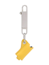 MINI YELLOW LIGHTER CASE KEYCHAIN