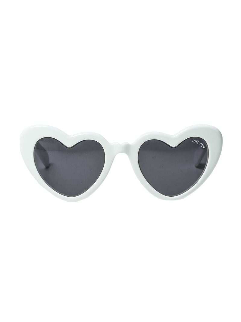 White lolita. Sunglasses