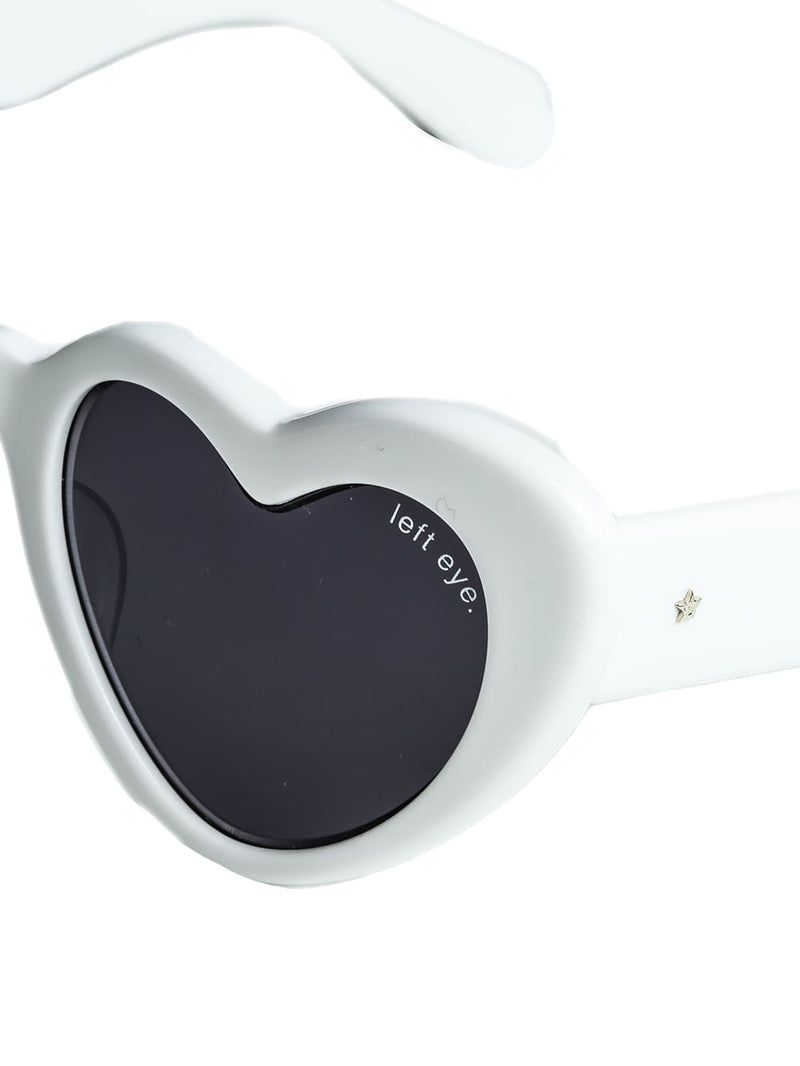 White lolita. Sunglasses